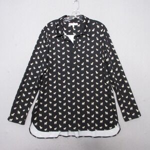 Jude Connally Top Tunic Plus XXL‎ Jack Russel Terrier Hadley Novelty Spandex